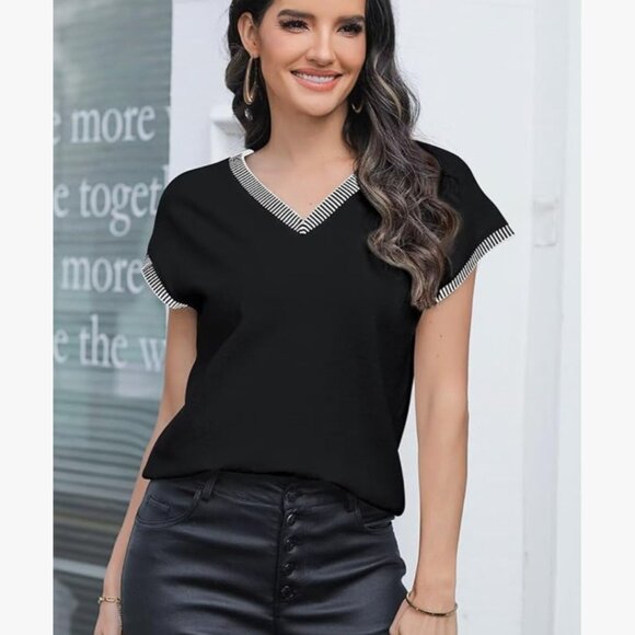 Dokotoo Women’s V-Neck Sleeveless Sweater Vest Medium - Picture 15 of 16